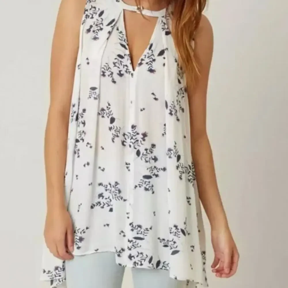 Free People Tree Swing Sleeveless Tunic Tank/Dress size XS